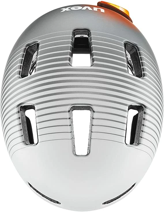 Uvex City 4 WE Fahrradhelm - White Grey Mat 7 Uvex City 4 WE Fahrradhelm - White Grey Mat – Bild 5