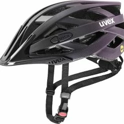 Uvex I-vo Cc MIPS Fahrradhelm - Black-plum Mat