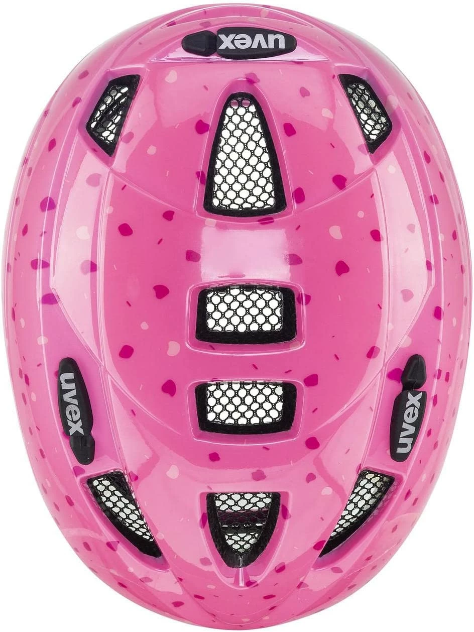 Fahrradhelm Uvex Kid 2 Kinderhelm - Pink Confetti 6 Fahrradhelm Uvex Kid 2 Kinderhelm - Pink Confetti – Bild 4