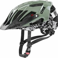Uvex Quatro Mountainbike Helm - Pixelcamo-olive
