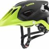 Uvex Quatro Integrale Mountainbike Helm - Black Lime Mat -Fahrradhelme mit Beleuchtung Verkäufe uvex quatro integrale MTB Fahrradhelm black lime mat 1