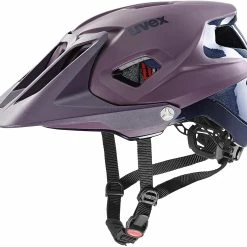 Uvex Quatro Integrale Mountainbike Helm - Plum-deepspace Mat/shiny