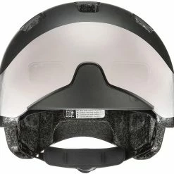 Uvex Rush Visor Visier Fahrradhelm - Dark Silver Mat -Fahrradhelme mit Beleuchtung Verkäufe uvex rush visor Visier Fahrradhelm mit Ruecklicht dark silver mat 3