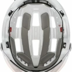 Uvex Rush Visor Visier Fahrradhelm - Papyrus Grey Mat -Fahrradhelme mit Beleuchtung Verkäufe uvex rush visor Visier Fahrradhelm mit Ruecklicht papyrus grey mat 6