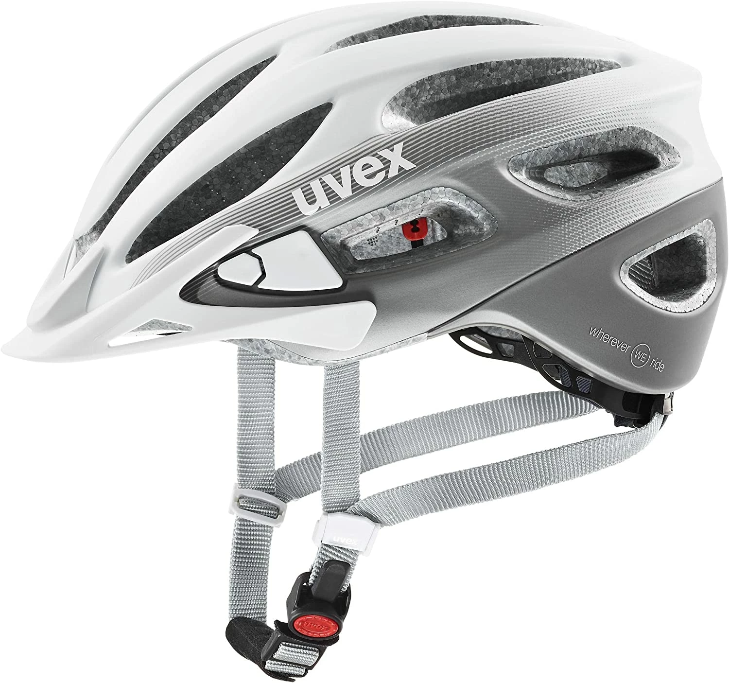Uvex True Cc Womes Edition Fahrradhelm - White Grey Matt 3 Uvex True Cc Womes Edition Fahrradhelm - White Grey Matt