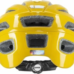 Uvex True Fahrradhelm - Sunbee-white -Fahrradhelme mit Beleuchtung Verkäufe uvex true damen fahrradhelm gelb sunbee white 3