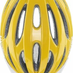 Uvex True Fahrradhelm - Sunbee-white -Fahrradhelme mit Beleuchtung Verkäufe uvex true damen fahrradhelm gelb sunbee white 5